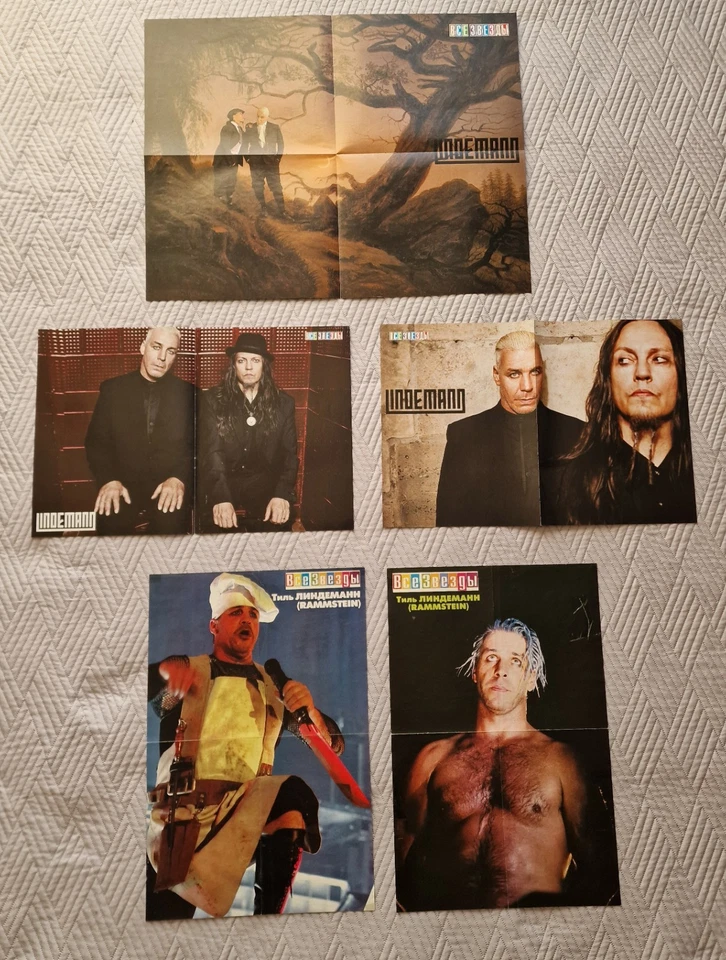 Till Lindemann posters (Rammstein) - Image 1 of 1
