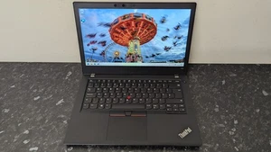Lenovo ThinkPad T480 Touchscreen Laptop, i5 8th Gen, 8 GB RAM, 256 GB NVMe SSD, - Picture 1 of 13
