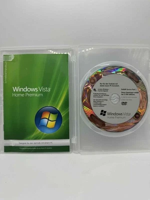 Microsoft Windows Vista Home Premium - 32-Bit - SP1 - Deutsch - Ohne Key - Bild 1 von 3
