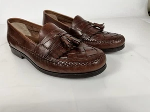 Easy Spirit Mens Size 12 M Tassel Kilt Slip On Loafer Shoes-841 - Picture 1 of 7