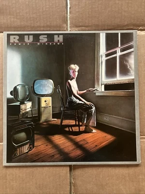 Rush - Power Windows Vinyl LP - 1985 First Press - Mercury 422 826 098-1 M-1 - Image 1 of 4