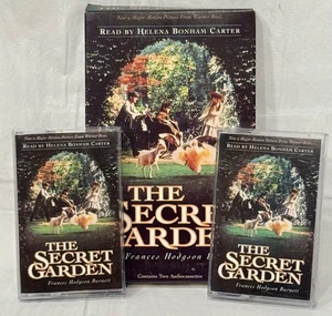 The Secret Garden Audio Book Narrated By Helena Bonham Carter ~ 2 Cassette Tapes - Picture 1 of 5