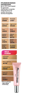 Avon Serum Foundation  Farbwahl 30ml LSF 30  BB Cream  Make Up zart Neu - Bild 1 von 2