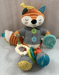Infantino FOX plush baby crib activity toy 11"  - Picture 1 of 3