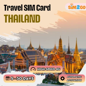 Thailand travel SIM card UNLIMITED data plans | Prepaid 4G sim | TRAVEL SIM CARD - Picture 1 of 2