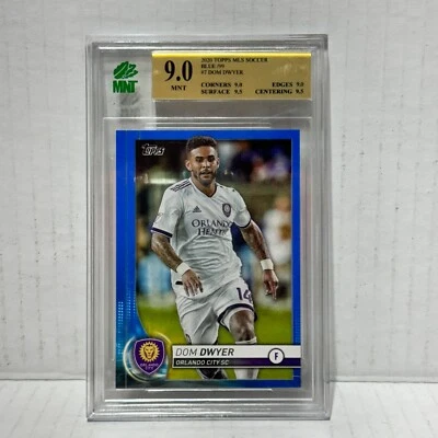 ⚽ DOM DWYER MINT 9 #/99 2020 Topps MLS Blue #7 Flat S/H 🏆 - Image 1 of 2
