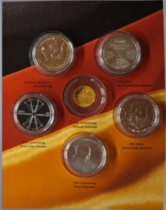 BRD 20 Euro Silber Gedenkmünzen des Jahres 2018 komplett - Bild 1 von 8