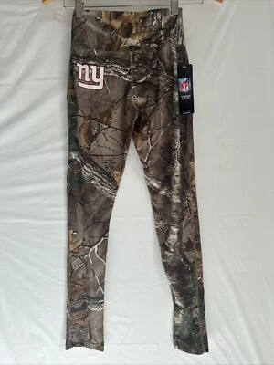NFL Majestuoso Fan Moda XS NY Camuflaje Zubaz Árbol Real Xtra Mujeres Leggings  Foto 1 de 4