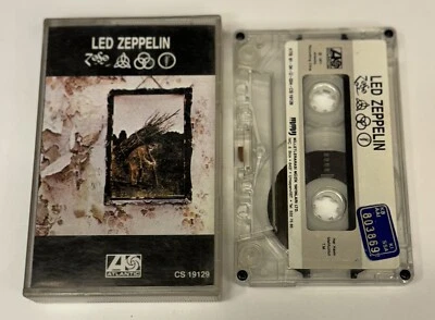LED ZEPPELIN - IV FOUR SYMBOLS (1991) CASSETTE MADE IN TURKEY - Image 1 of 2