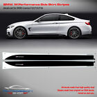 BMW M Performance Seitenstreifen Aufkleber Set für M4 F32/F33/F36