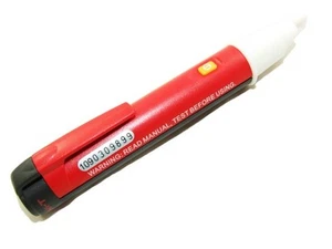 3 X VOLTAGE DETECTOR / TESTER STICK UT-12A BEEPS & LED LIGHTS UP 90V-1000V - Bild 1 von 5