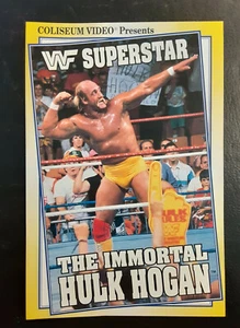 Video Cartolina Colosseo WWF Superstar L'Immortale Hulk Hogan - Foto 1 di 4