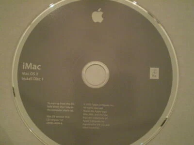 Apple Macintosh iMac (2002) Software Media Pack 603-1732 - 6 CD’s - Image 1 of 4