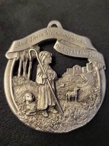 Skip Winn Fine Pewter " Shepherds Abiding In The Field" - Bild 1 von 2