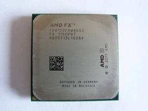 AMD FX 8150 - 3,6 GHz Octa-Core (FD8150FRW8KGU) CPU ; Prozessor - Bild 1 von 2