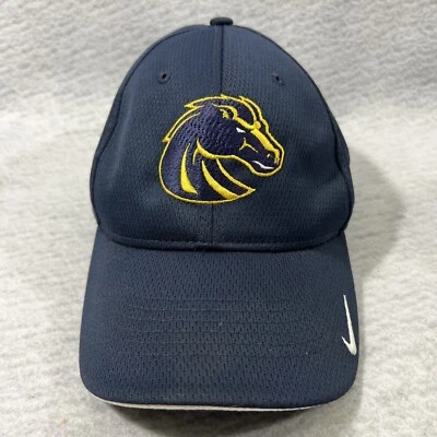Gorra de Softbol Boise State Broncos Gorra Nike Legacy 91 Azul Amarillo Dri Fit L/XL Foto 1 de 4
