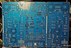 AMP estéreo de tubo 2xEL34 PP / 35Wrms rediseño PCB (Elector) AIO - Imagen 1 de 7