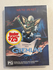 Gremlins DVD 1984 Steven Spielberg Joe Dante Phoebe Cates Hoyt Axton Region 4