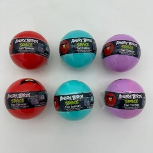 6x Angry Birds Space Tiny Toppers Blind Balls 2 Per Blind Ball 12 Total! - Picture 1 of 2