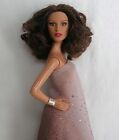 Barbie "Marissa" Model Muse Beauty - Semi-Sheer Handmade Ombre Cocoa Gown