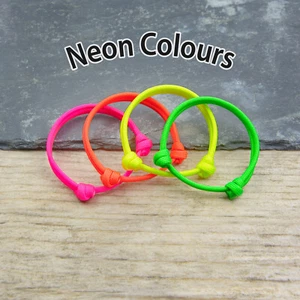 Klassisches Sortiment, verstellbarer Paracord Armband Schiebeknoten - Neonfarben - Bild 1 von 6