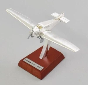 Junkers F13 1919 Scale 1:200 PLANE AIRCRAFT ATLAS PLATED SILVER -24 - Picture 1 of 2
