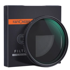 K&F Concept 49mm Variable Nano X MC ND2-32 Filter Neutral Density .1374 - Picture 1 of 10