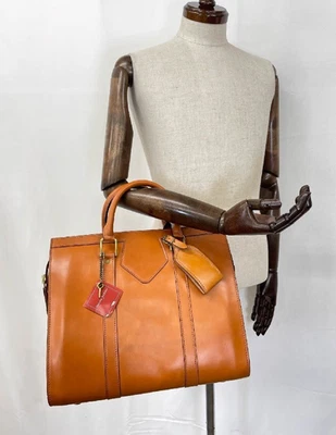 Bolso Boston Swaine Adeney Brigg Bridle Cuero Marrón 11.4x13.8x7.9 en Reino Unido Foto 1 de 4