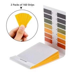 160 Ph Test Strips Indicator Litmus Tester Paper For Pool Water Soil Testing - Picture 1 of 8