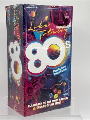 Like Totally 80s Pop Culture Trivia Juego NUEVO Sellado Buffalo Games Foto 1 de 3
