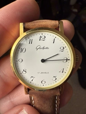 Reloj GLASHUTTE GUB 17 Joyas Cuerda Manual COMO NUEVO Funciona Auténtico Foto 1 de 4