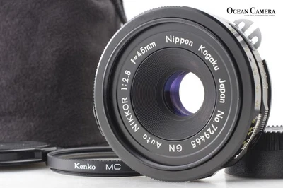 Ai Converted [MINT] Nikon GN Auto Nikkor 45mm f/2.8 MF Pancake Lens From JAPAN - Image 1 of 4