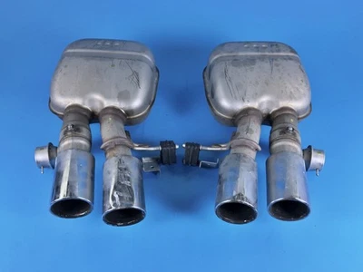 13-16 BMW F10 M5 SILENCIADOR ESCAPE IZQUIERDO Y DERECHO STOCK FÁBRICA OEM Foto 1 de 4