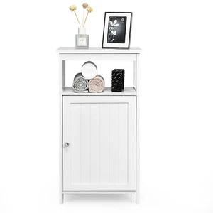 Bathroom Wooden Floor Cabinet Multifunction Home Rack Organizer Stand Bedroom - Picture 1 of 6