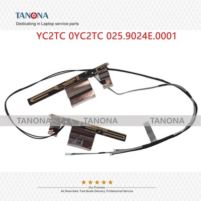 Novo 0YC2TC Para Dell Latitude 5430 Chromebook Antena 2 em 1 Cabo Wi-Fi Sem Fio - Imagem 1 de 3