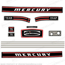 Fits Mercury 1971 7.5hp Outboard Decal Kit -Decal Reproductions in Stock