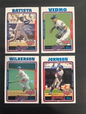 2005 Topps Opening Day Montreal Expos Washington Nationals Team Set 4 Cards