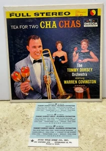 Tommy Dorsey Tea for Two Cha Chas Jukebox 7" Compact 33 NUR COVER DECCA Mini LP - Bild 1 von 6