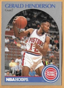GERALD HENDERSON DETROIT KOLBEN #106 NBA REIFEN 1990-91 - Bild 1 von 2