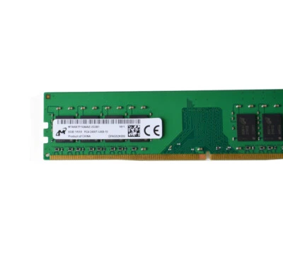 For Micron 8GB 1RX8 PC4 2400T DDR4 19200mhz UDIMM Desktop Memory RAM 288pin - Image 1 of 4