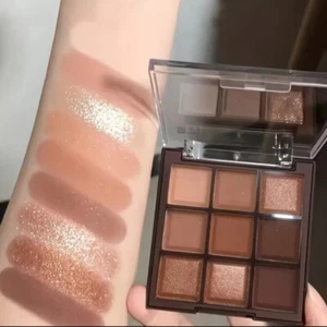chocolate eyeshadow palette Natural Brown 9 Colors - Picture 1 of 8