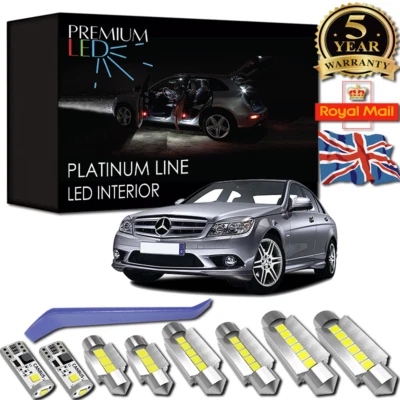 Mercedes W204 C204 LED Interior Kit Premium Canbus Error Free Bulbs C Class - Image 1 of 4