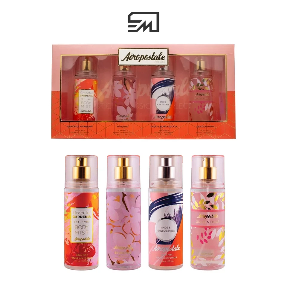 Aeropostale Women's COFFRET Gift Set | 4 Piece 3.4 oz Each | Bright Floral Notes - Image 1 of 1