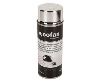 SPRAY PINTURA "EFECTO CROMO O CROMADO" COLOR PLATA 400 ML - Imagen 1 de 1