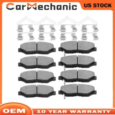 Pastillas de freno de disco delanteras y traseras de cerámica para Honda Pilot L15TX 2003 2004-2008 Foto 1 de 4