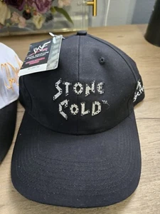 Vintage 1999 WWF Stone Cold Steve Austin Hat BRAND NEW WITH TAGS - Picture 1 of 5
