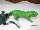 Mattel Battlecat Tiger Toy He-Man Master Of The Universe With Saddle (Bx9