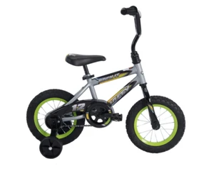 Huffy 12 in. Rock It Kids Bike, for Boys Ages 3 and up Years, Child, Grey Matte - Picture 1 of 4