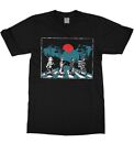 T-shirt noir Demon Slayer Abbey Road Tanjiro Nezuko Zenitsu Inosuke taille petite neuf