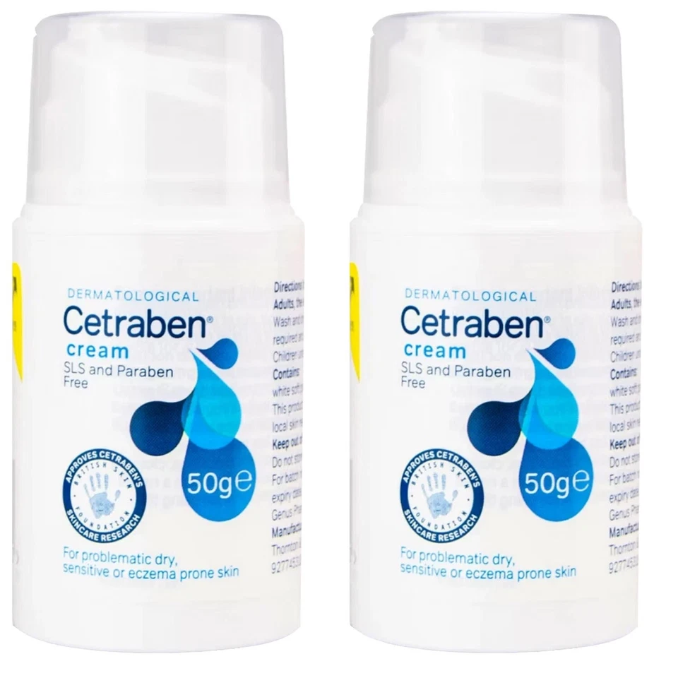 Dermatological Cetraben 50 G Cream A0596